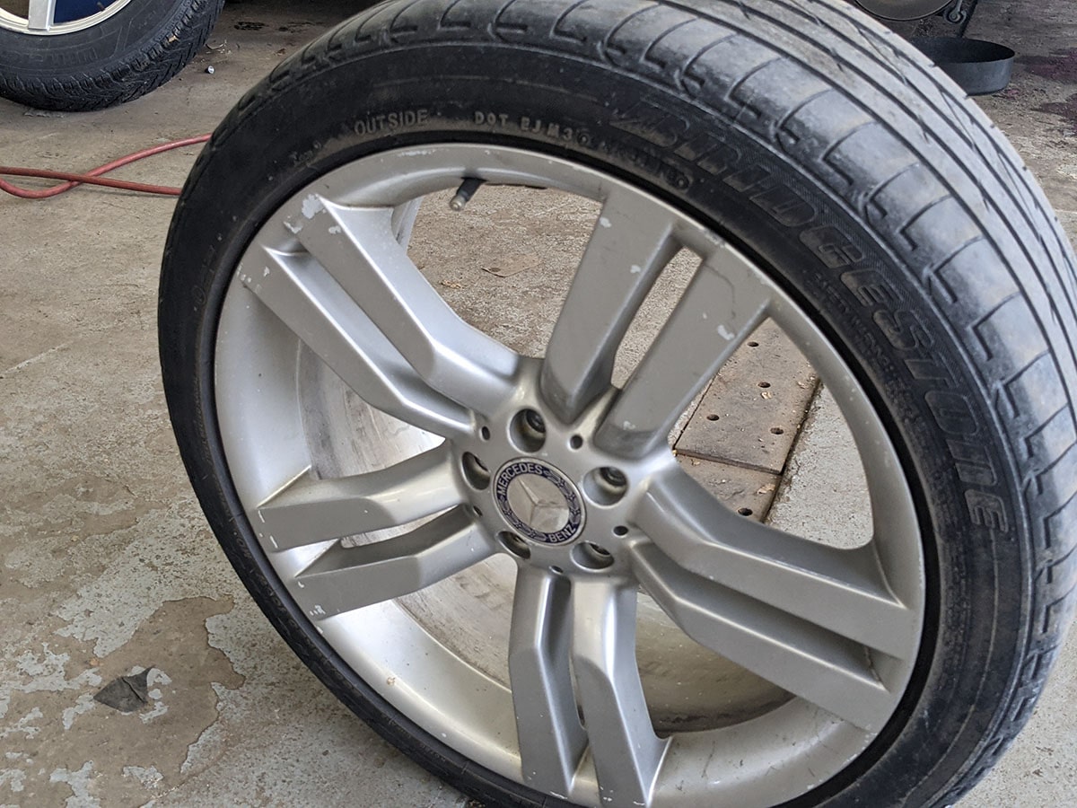 mercedes benz wheel